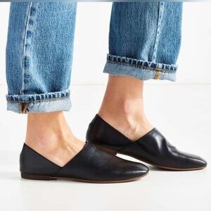 MIZ MOOZ Black Kimmy Flats Sz 40 / 9 Leather D'Orsay Flats